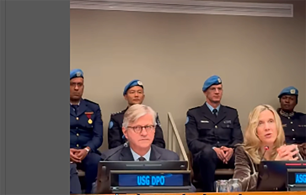 Jacquilline O’Neill, Duta Besar Kanada untuk Perempuan, Perdamaian, dan Keamanan/Foto: dok Humas Polri